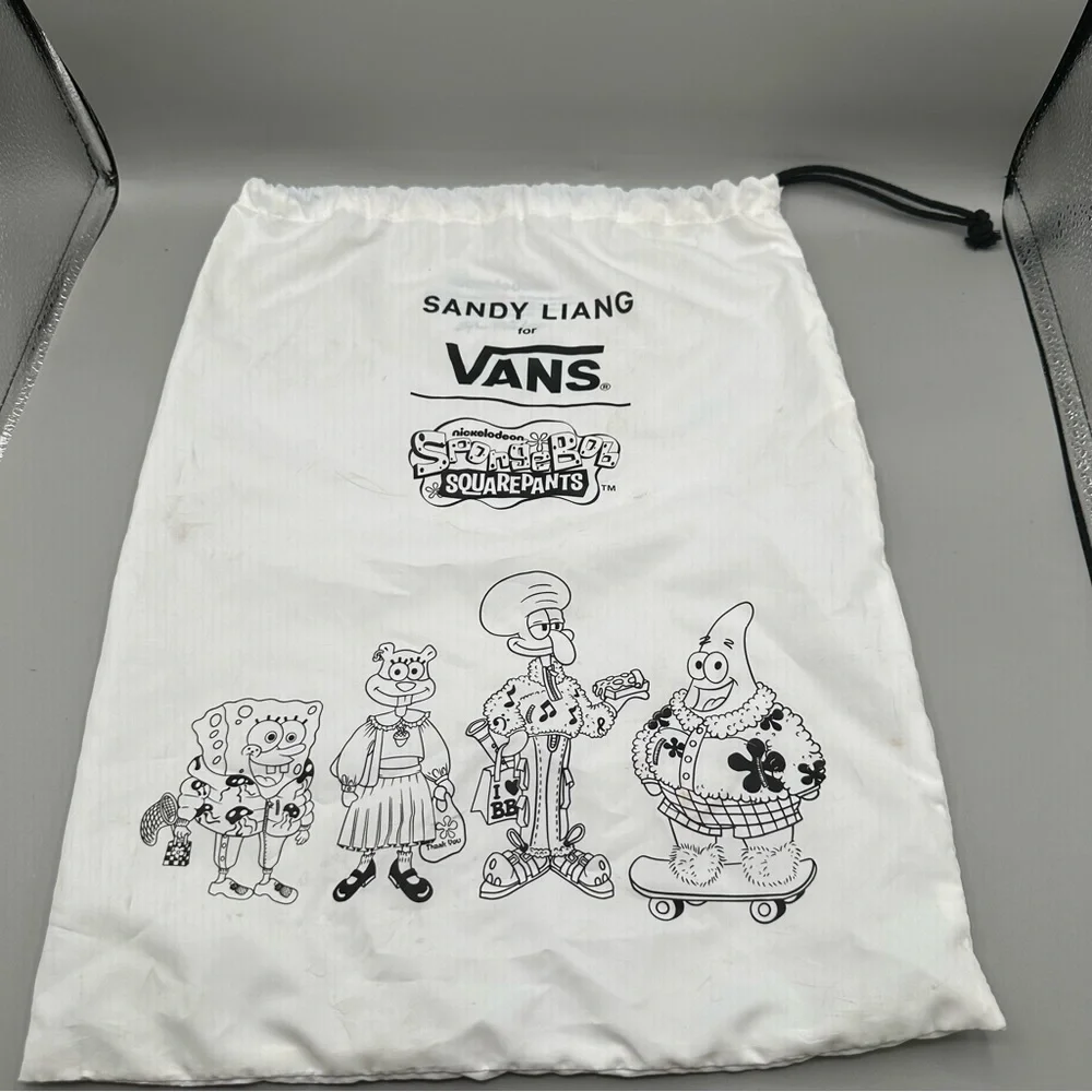 Vans X Sandy Liang Spongebob High Patchwork Sneakers Unisex Men 6/Women 7.5 - Picture 11 of 11